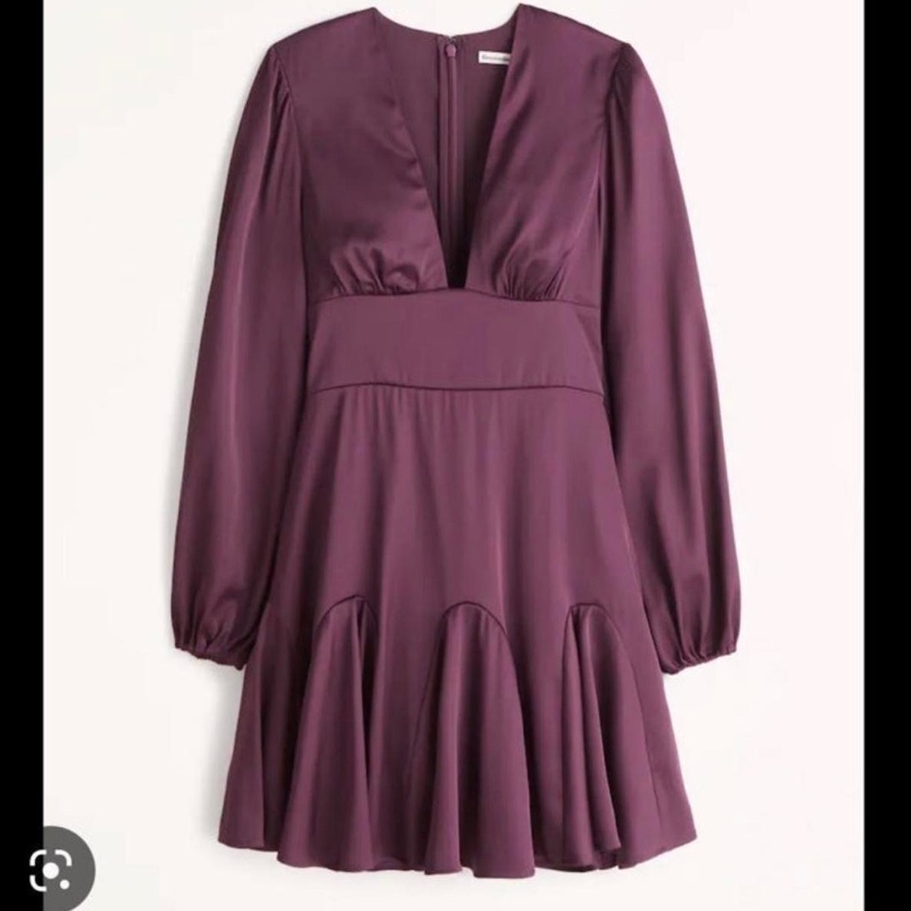 Abercrombie satin dress